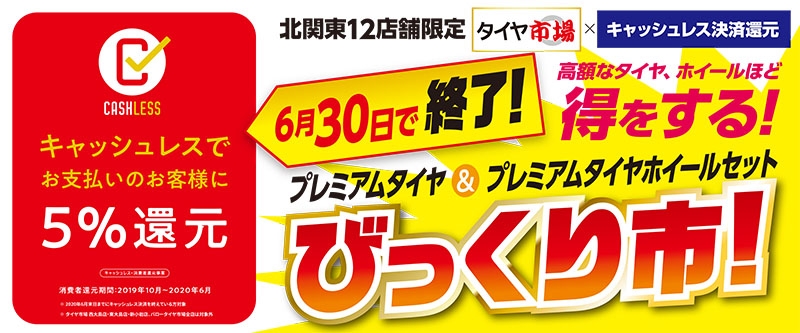 プレミアムタイヤ＆プレミアムタイヤ・ホイールセットびっくり市